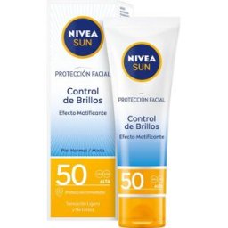 NIVEA Nive Sun Facial Control de Brillos SPF50 50 ml