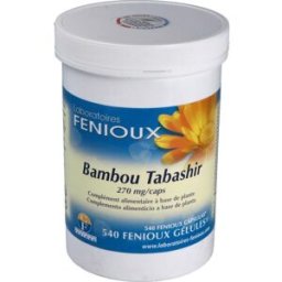 FENIOUX Bambú Tabhasir 270 mg 540 caps