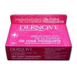 DERNOVE Jabón glicerina Rosa Mosqueta