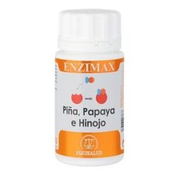 Equisalud Enzimax Piña Papaya Hinojo 50 caps