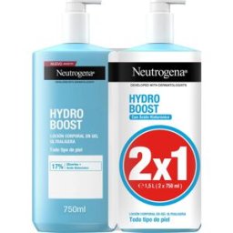 Neutrogena® Hydro Boost Loción Corporal en Gel 2x750 ml