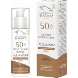 Laboratoires de Biarritz Crema Facial Color Dorado SPF50 50 ml