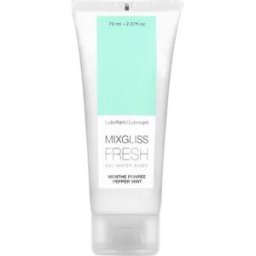 Mixgliss Lubricante Base Agua e Frio Sabor A Menta 70 ml