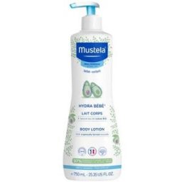 Mustela Hydra Bebé Leche Corporal con Aguacate BIO 750 ml