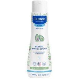 Mustela Babygel Baño de Espuma con Aguacate BIO 200 ml