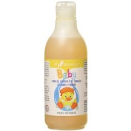 hf naturalcare HF Natural Care Gel de Baño Cabello Cuerpo Bebé Bio 250 ml