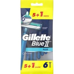Gillette Gillete Máquina Afeitar Blue II Plus Piel Sensible 5 uds