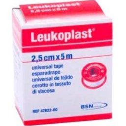 LEUKOPLAST esparadrapo color blanco 2,5 mx5 cm 1 ud