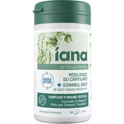 Iana Articulaciones Resiliencia Cartílago y Sueño Saludable 60 comp