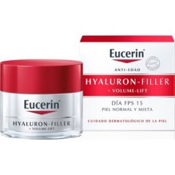 Eucerin Hyaluron-Filler + Volume-Lift Día Spf15 Piel Normal y Mixta 50 ml