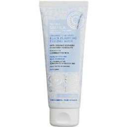 NATURA SIBERICA Mascarilla Exfoliante Negra Purificante 75 ml