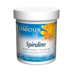 FENIOUX Spirulina 300 mg 200 caps