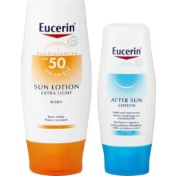 Eucerin ® Sun Lotion Extra Light Spf50+ 400 ml + Aftersun 150 ml Regalo