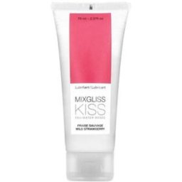 Mixgliss Lubricante Base Agua Sabor a Fresa 70 ml