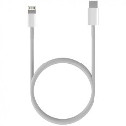 Cable Aisens USB-C a Lightning 50cm Blanco