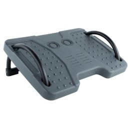Reposapiés TooQ TQFR0601-G Ajustable en Inclinación Gris
