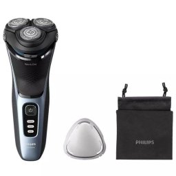 Afeitadora Facial Philips Shaver Series 3000 S3243/12 Inalámbrica 60min Seco y Mojado Cabezales Flexibles Carga Rápida