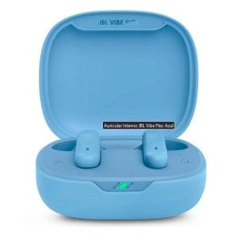 Auriculares JBL Vibe Flex inalámbricos Bluetooth con reducción activa de ruido y protección IP54 azul