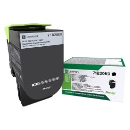 Cartucho de Tóner Original Lexmark 71B20K0 Negro