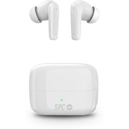 Auriculares SPC Ether 2 Pro inalámbricos Bluetooth con Cancelación de Ruido, control táctil y modo gaming blancos