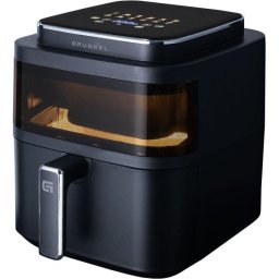 Freidora de Aire Grunkel Black Light Fryer 6L 1400W 12 Programas Digital