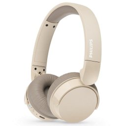 Auriculares Philips TAH3209 inalámbricos Bluetooth para llamadas y música beige plegables