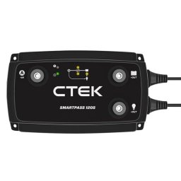 Cargador de baterías CTEK Smartpass 120S gestión inteligente 120 A IP65