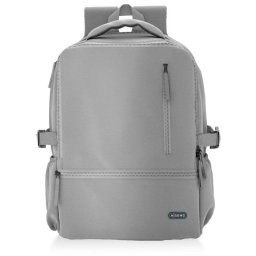 Mochila para portátil Aisens ASBG-BP087-GR 15.6" gris repelente al agua