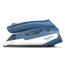 Plancha Taurus EasyTrip Bivoltaje 1000W Suela Cerámica Vapor 40g/min Compacta