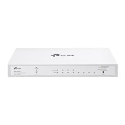 Switch gestionado 8 puertos Gigabit PoE+ 2 SFP, montaje en rack, sin ventilador, 16 Gbps MAC 8000, TP-Link FESTA FS308GP