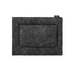 Funda para portátil Durable MultiBag 13'' EFFECT Antracita con bolsillo delantero