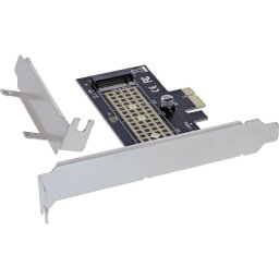 Tarjeta de Red InLine 76660S PCIe 3.0 M.2 NVMe 1 Gbit/s Low Profile con LED