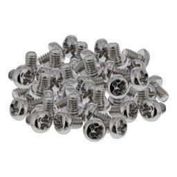 Kit de Tornillos InLine 77783A M2 Rosca Completa 50 Unidades