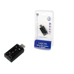 Tarjeta de sonido LogiLink USB 7.1 canales