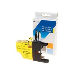 Cartucho de tinta amarillo G&G 14513 compatible con Brother LC-1240Y