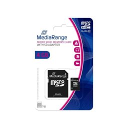 Tarjeta de memoria MediaRange MR956 microSDHC 4 GB Clase 10 negra