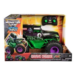 Camión Teledirigido Spin Master Monster Jam Grave Digger 1:15 Choque y Reparación