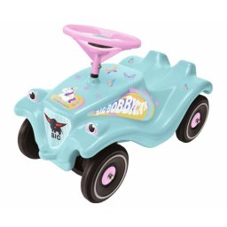 BIG Bobby Car Classic Unicornio Vehículo Infantil Rosa Turquesa 4 Ruedas 50 kg