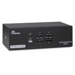Interruptor KVM Inter-Tech AS-42HA HDMI 4 ordenadores Full HD+