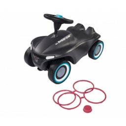 Correpasillos Infantil BIG Forma de Coche 4 Ruedas Negro
