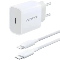Cargador de pared Vention 20W USB-C PD con cable de 1m