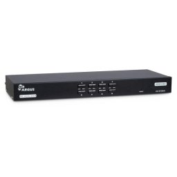 Interruptor KVM Inter-Tech AS-9108HA 4K Ultra HD Montaje en Rack Negro