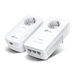 Kit Adaptador PowerLine TP-Link TL-WPA1300P 1300 Mbit/s Wi-Fi 5 Gigabit Passthrough