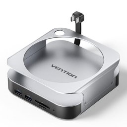 Docking Station Vention THIHAG USB-C 10 en 1 para Mac Mini con DP 4K y M.2