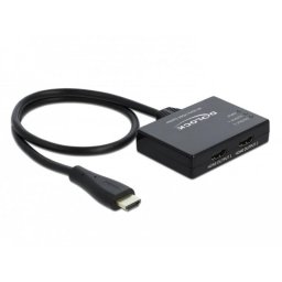 Divisor HDMI DeLOCK 87747 2 salidas 4K Ultra HD
