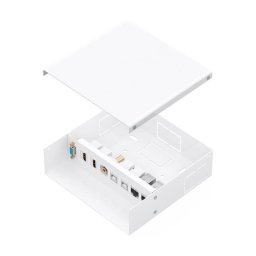 Caja de conexión multimedia Aisens con VGA, HDMI, USB-B y RJ45 Cat.6A STP