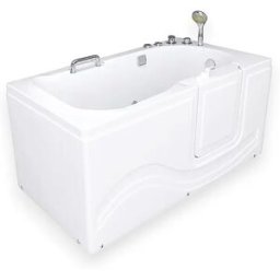 ELITESHOPPING Bañera de hidromasaje con puerta de acceso y apertura derecha de 153 x 76 cm – Pansy