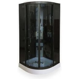ELITESHOPPING Cabina de ducha con hidromasaje 100 x 100 cm – Saturn