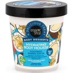 Organic Shop Body Desserts Body Mousse Coconut Panna Cotta 450 ml