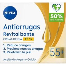 NIVEA Anti-Arrugas 55 Crema Revitalizante Día Spf15 50 ml